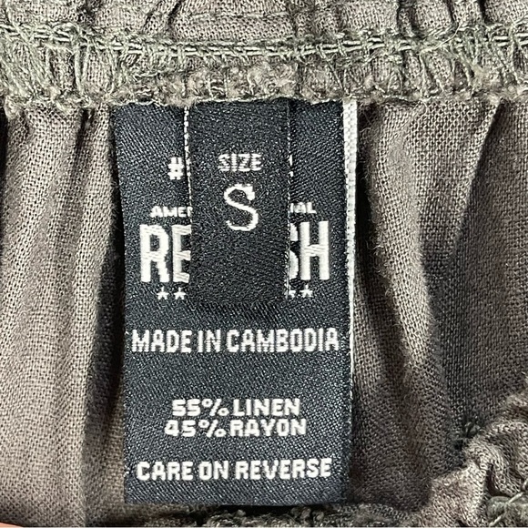 Rewash Cropped Ruched Jogger Soft Pants New Size Small - Picture 12 of 13